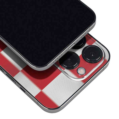Croatia Soccer Flag iPhone 16 Pro Skin